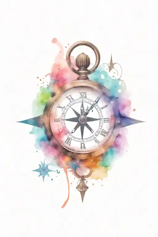 Clock And Compass