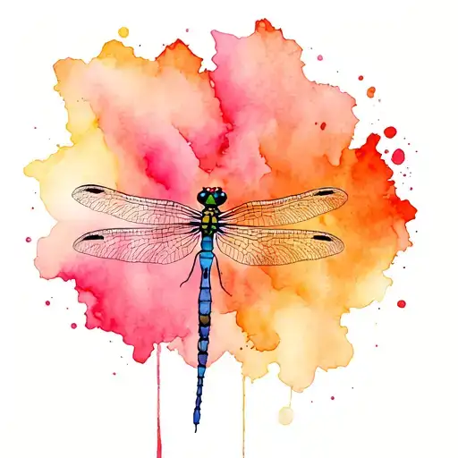 Dragonfly Flying
