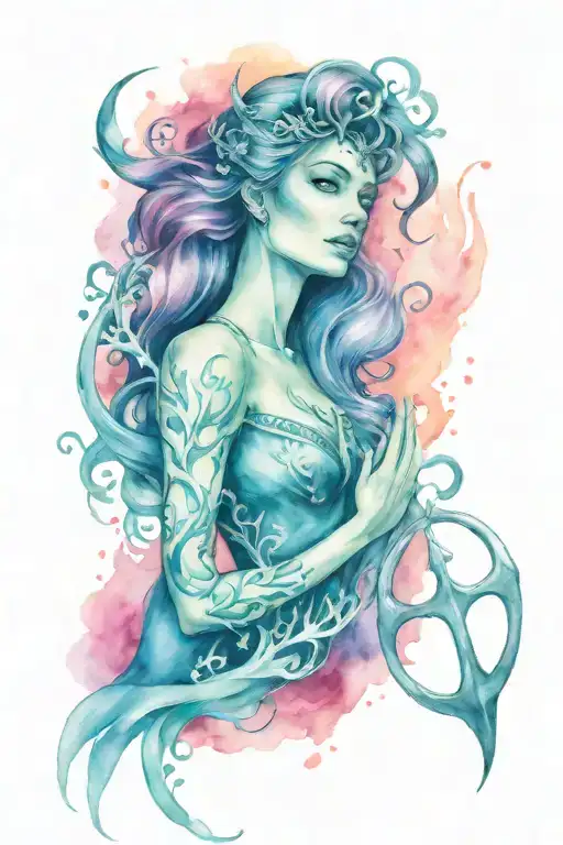 Girly Poseidon Trident