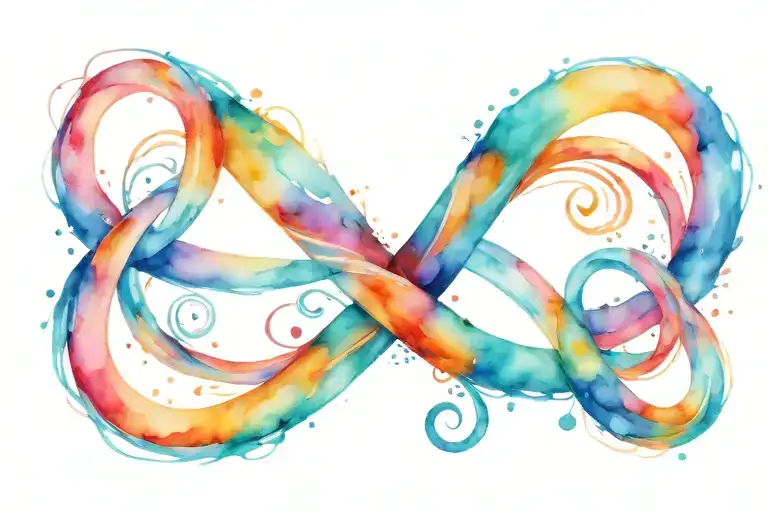 Infinity Symbol Intertwined