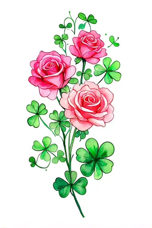 Shamrock And Roses