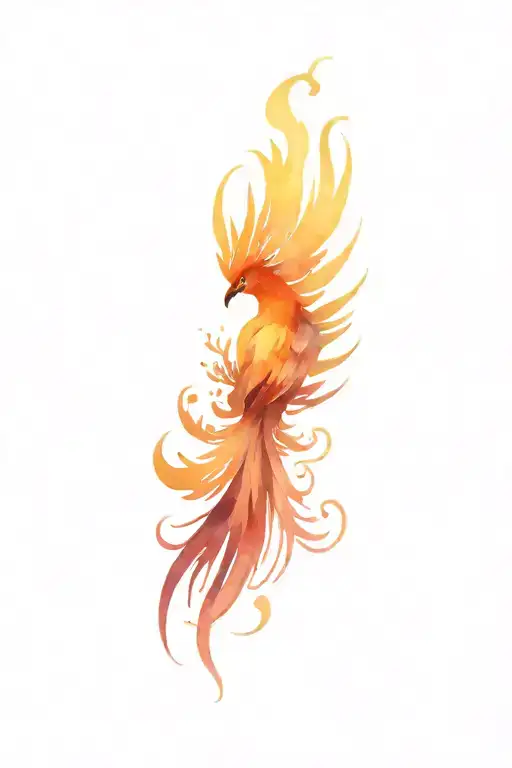 Phoenix Rising From Ashes