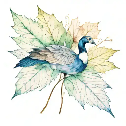 Canada Goose Mapple Leaf