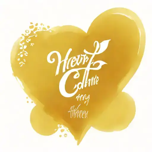 Heart With Names Of My Children