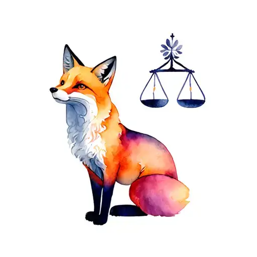 Fox And Libra Zodiac Sign