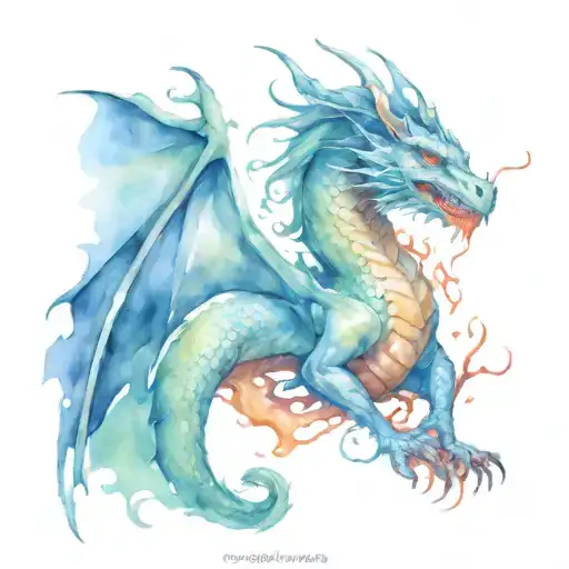 Dragon Breathing Fire