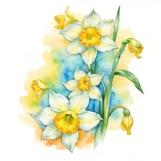 Daffodils Memorial For My Sister