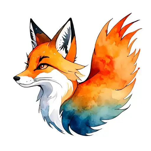 Full Body Zenko And Yako Katsune Fox