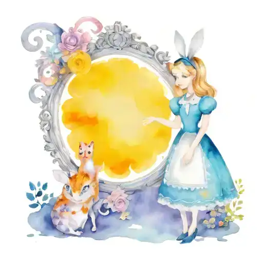 Characters From The Alice In Wonderland