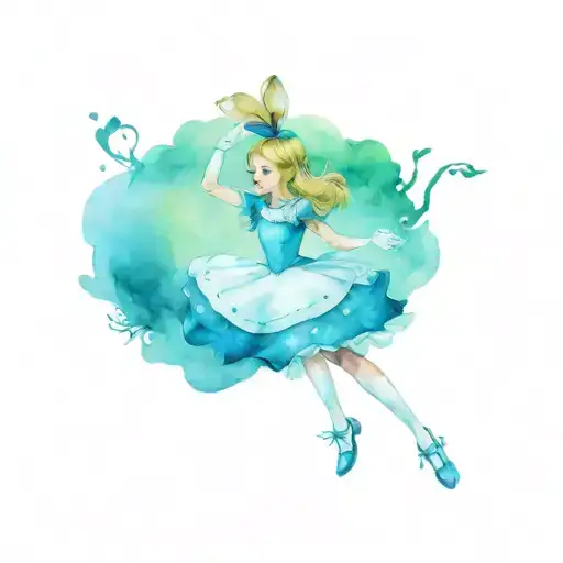 Characters From The Alice In Wonderland