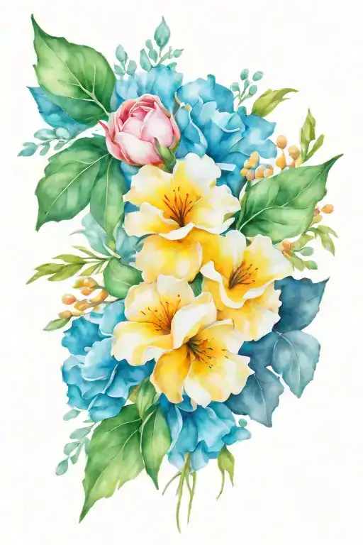 Birth Flower Bouquet