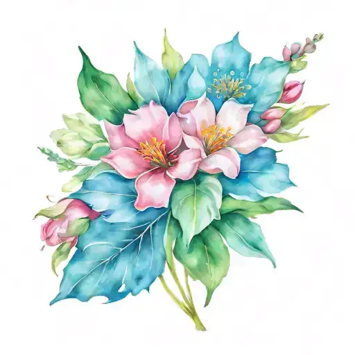 Birth Flower For 3 Kids Names