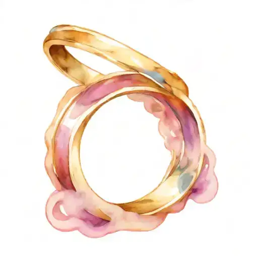 Two Wedding Rings Intertwined Say Mrs Ruffin