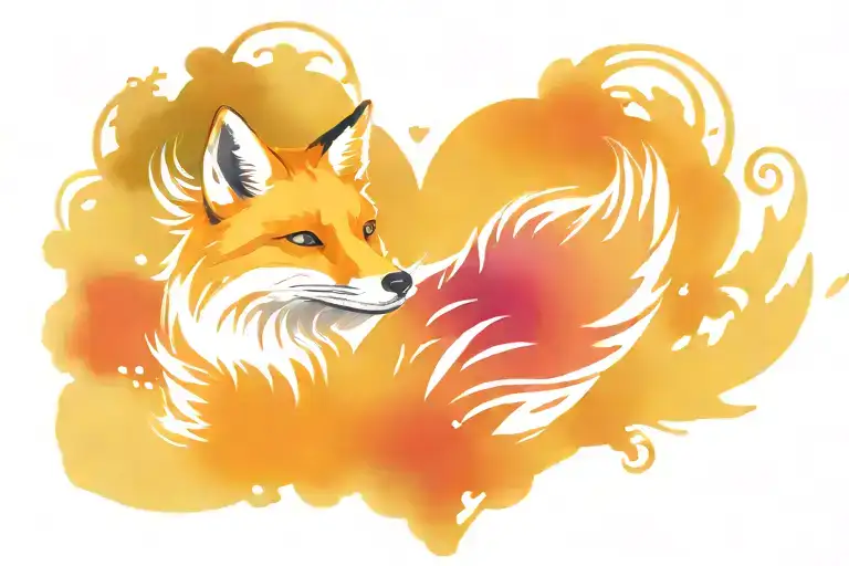 Fox Fire Heart
