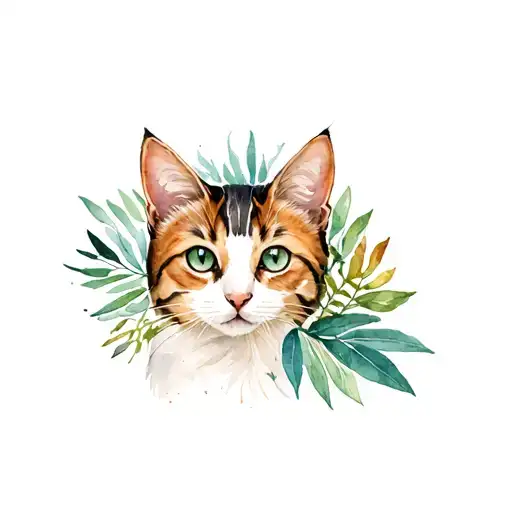 Cat Jungle Filleted Foliage