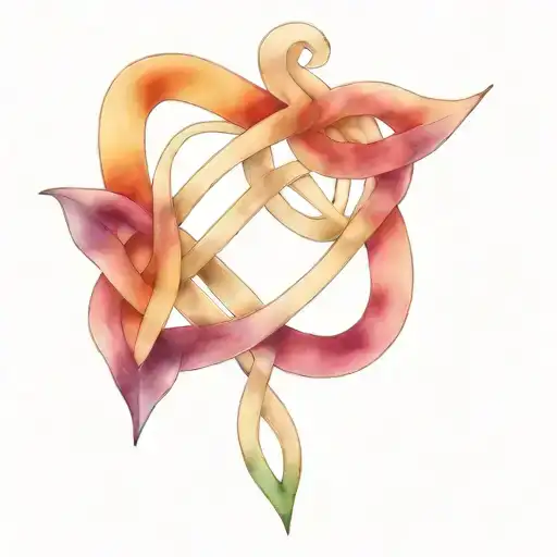 Celtic Knot Symbolising Sister