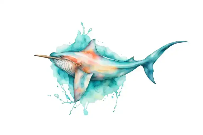 Stingray Whale Water