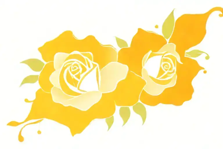 Dainty Pink Rose Bracelet Tattoo Design