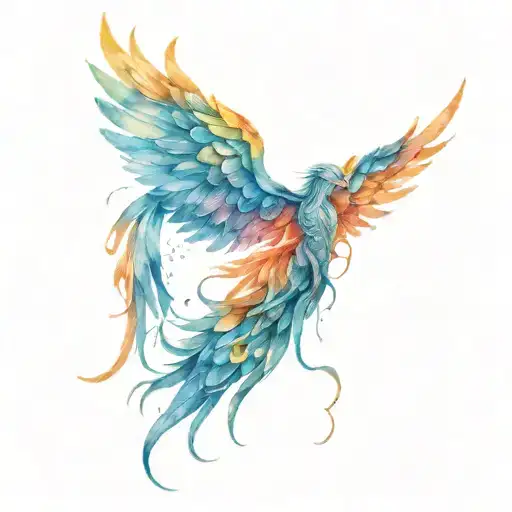 Valkyrie Wings Intertwined