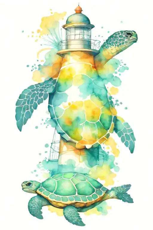 Lighthouse Seaturtle