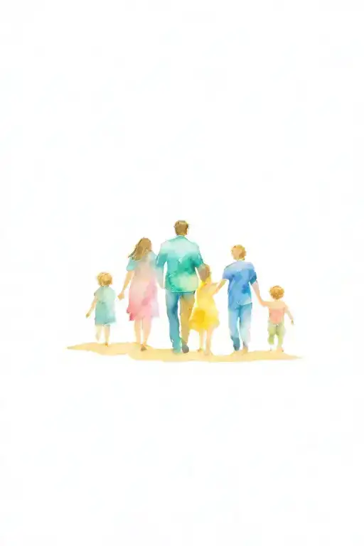 Family With 3 Children