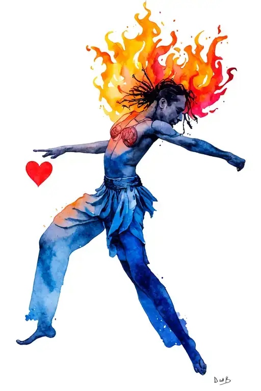 Dmb Fire Dancer With Michael Franti Soulrocker Heart