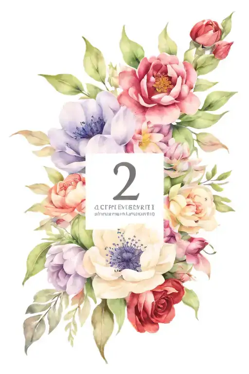 Birth Month Flower Bouquet