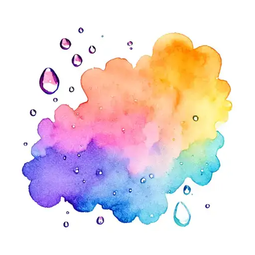 Summer And Water Drops