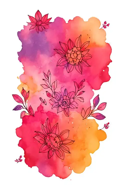 Disney Stitch Pattern Incorporating Elements