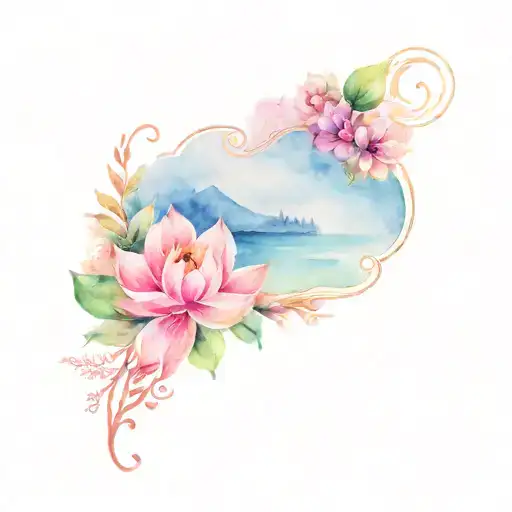 689 Wife Pragati's Name Depicting Lake Boat