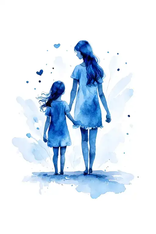 Mom Hand Sons Holding Hands Holding Each Other