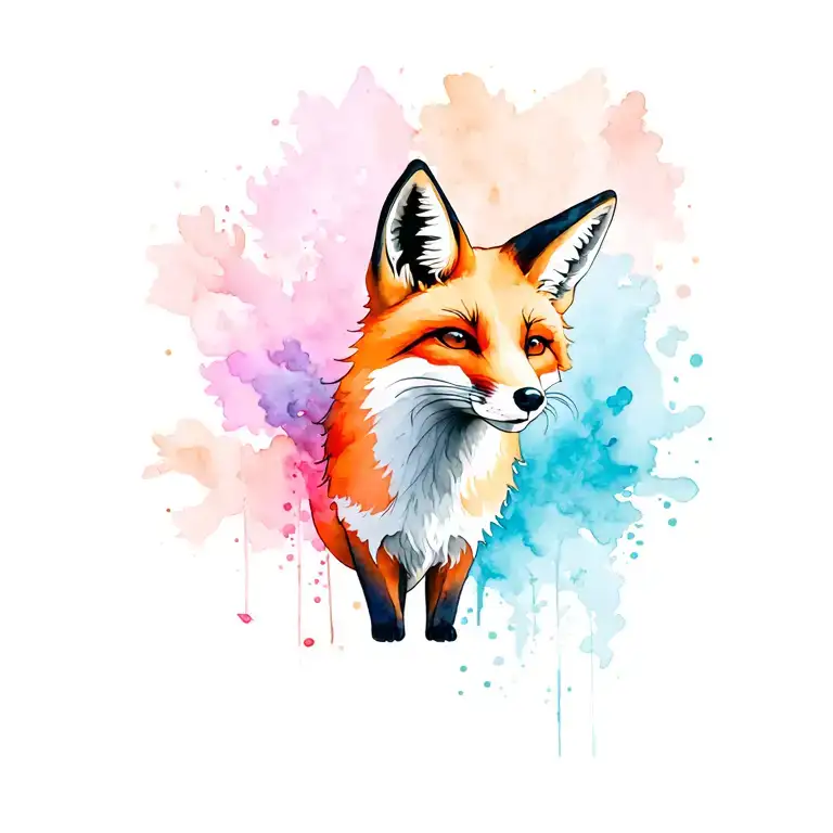 Elongated Narrow Fox