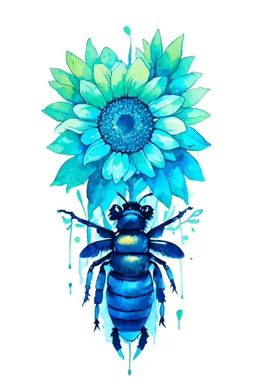 Bumblebee Sunflower Turtle Totem Pole Dancer