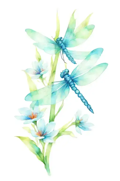 Dragonfly Flowers