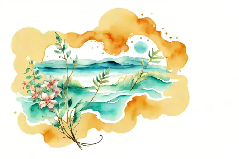 Beach Mother Daughter