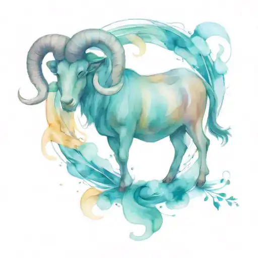 Aries Intertwined Within Taurus Zodiac Sign