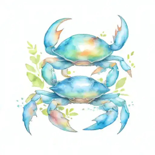 Crab And Snail Love Couple