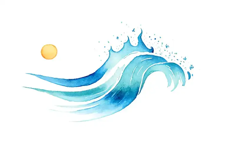 Ocean Wave Sun