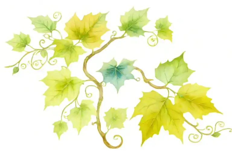 Ivy Grape Vine Wrapped