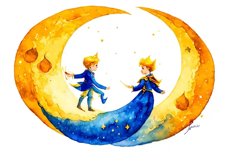 Little Prince On The Moon