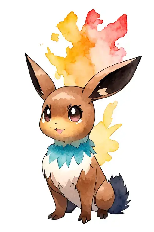 Eevee Pokemone With Evolutions