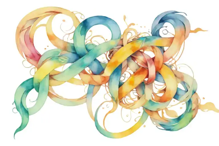 Witch Knot Design Incorporating Elements