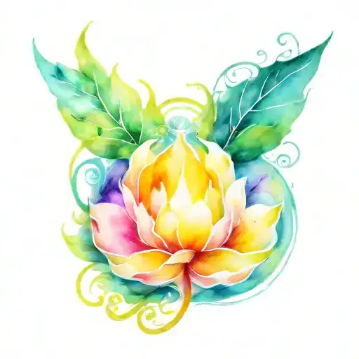 Nature Goddess Emerging