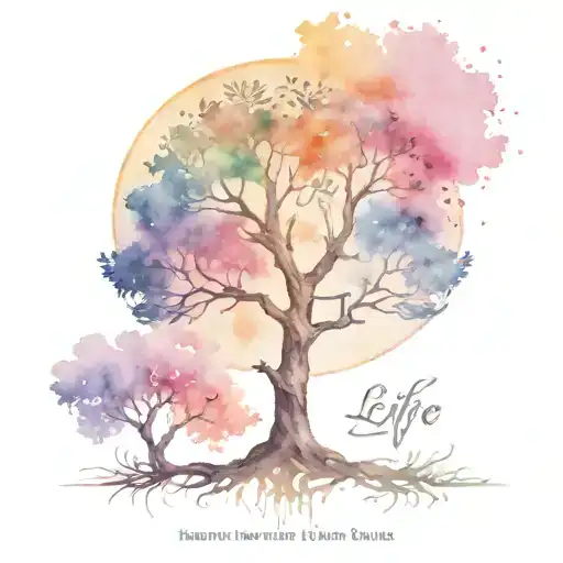 Tree Of Life With Bible Verse Incorporated