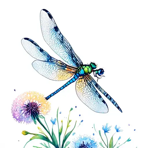 Dragonfly Dandelion