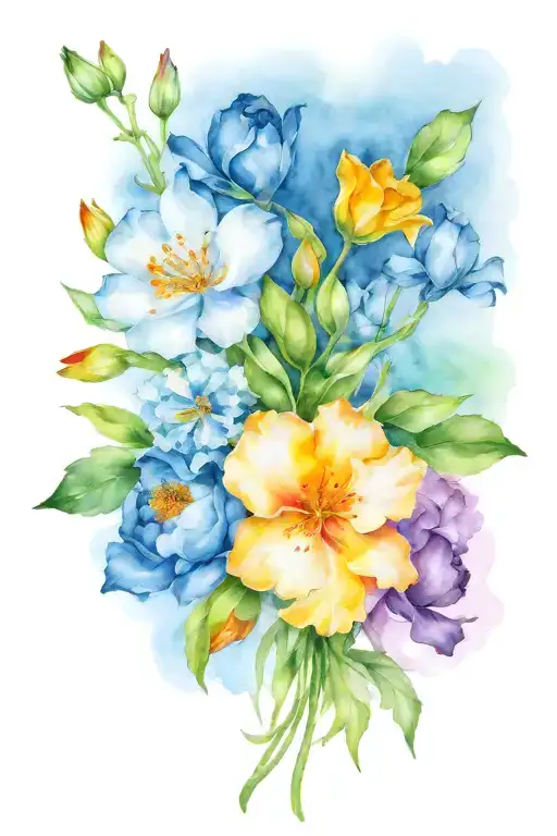 February April September And May Birth Flowers