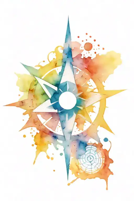 Chaos Star With Ying Yang