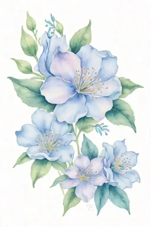 Kinsley With June Birth Flower