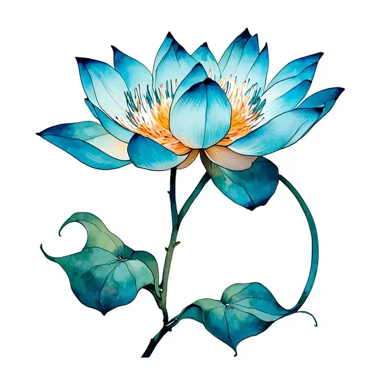 Lotus Flower Blooming