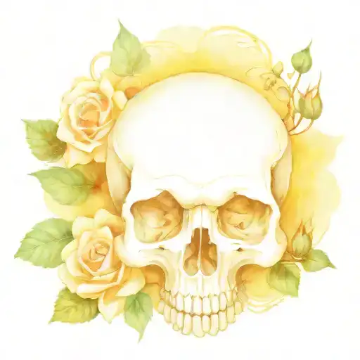 Skull And Roses